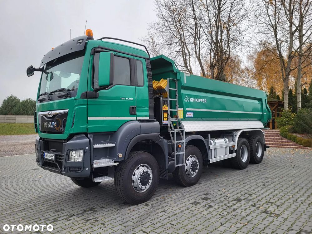 MAN TGS 41.500 8x8 KH KIPPER Manual Salon Polska Idealny - 2