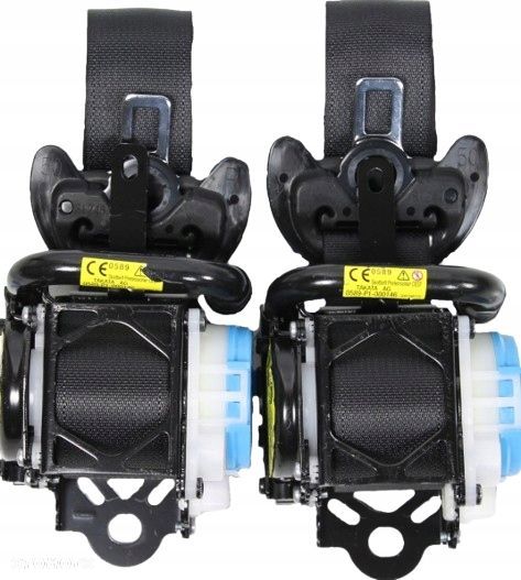 pas pasy bezpieczeństwa fiat spider 124 komplet airbag - 1