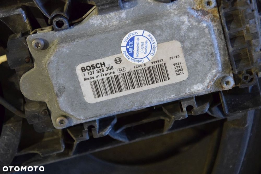 Mercedes W245 W169 Wentylator sterownik obudowa 1137328300 0130307008 - 5