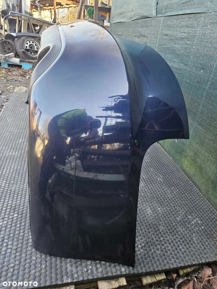 Zderzak Tył Tylny 4F5807511A 4F0807521A Granatowy LZ5D Dwa Wydechy Dyfuzor Audi A6 C6 Sedan - 12