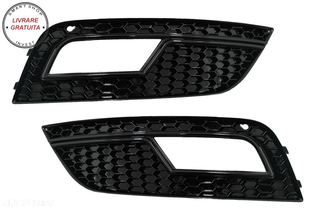 Difuzor Bara Spate si Ornamente toba AUDI A4 B8 Facelift Sedan/Avant (2012-2015) c- livrare gratuita - 12