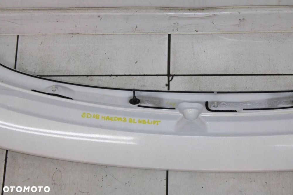 MAZDA 3 II BL 2013R LOTKA SPOILER KLAPY BAGAŻNIKA TYŁ 34K - 6