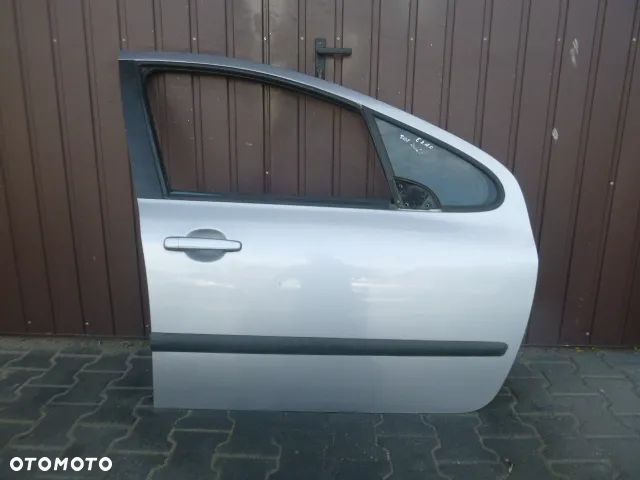 DRZWI PRAWY PRZÓD PRAWE PRZEDNIE KOMPLETNE PEUGEOT 307 01-05 KOLOR EZAC - 2