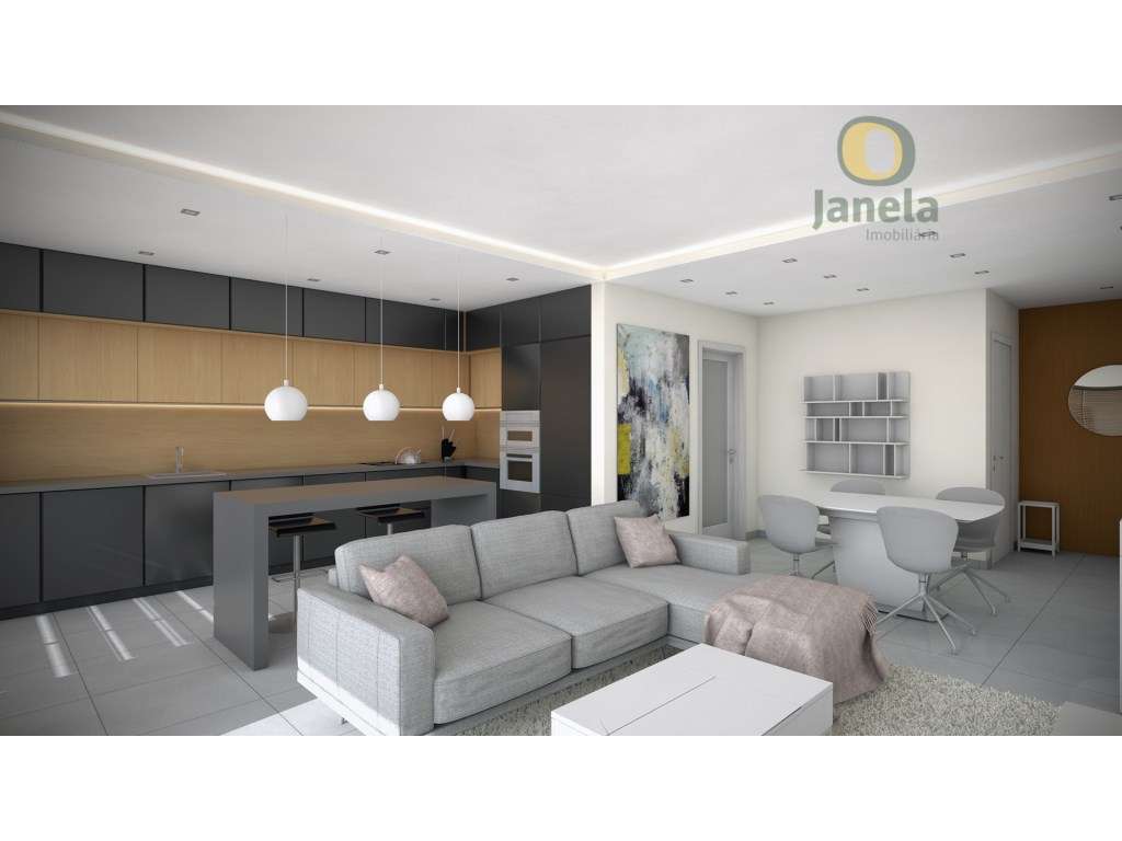 Maravilhoso T2 com garagem, piscina no topo, zona fitness e boas vi... - Grande imagem: 5/9