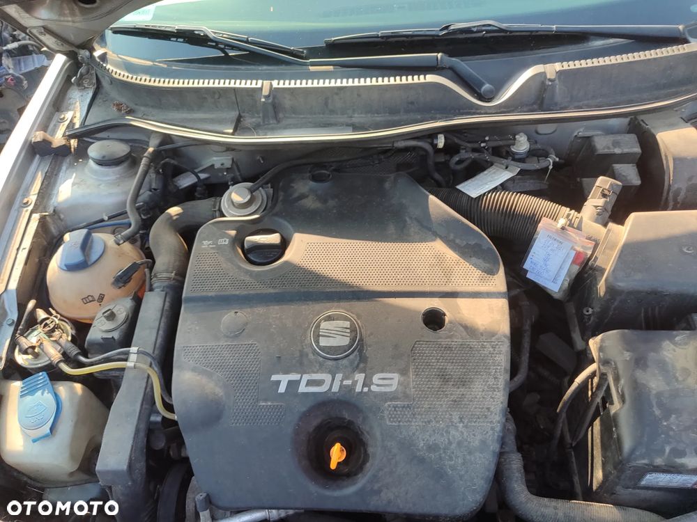 seat toledo II silnik 1.9 asv skrzynia egs sanki belka przód tył wahacz zacisk zwrotnica - 2