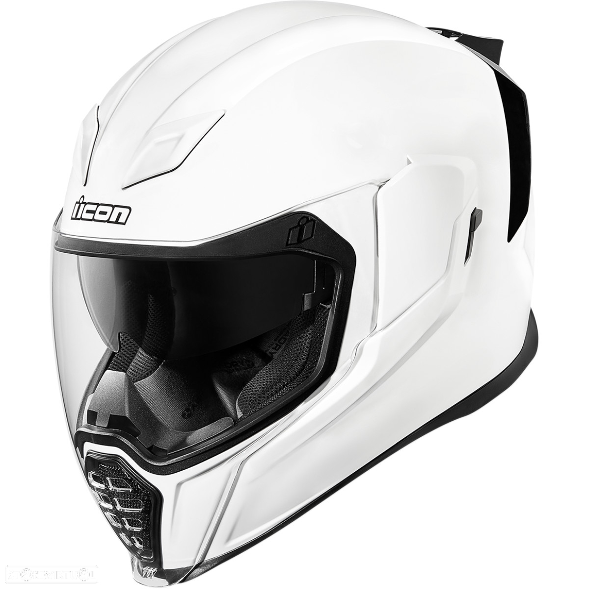 capacetes icon airflite™ gloss solids™airflite™ white - 2