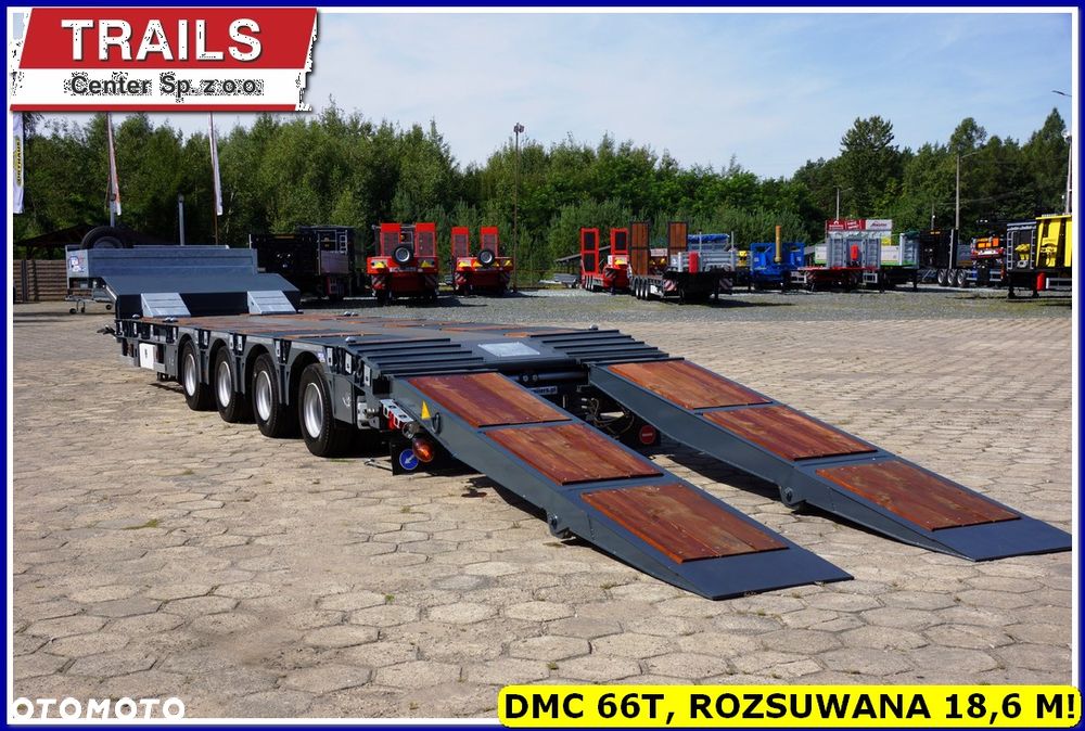 Inny Niska podłoga 4-osie, rozciągana dł. 18,60 m,  własne PTO, NAJAZDY HYDRAULICZNE. !!! - 16
