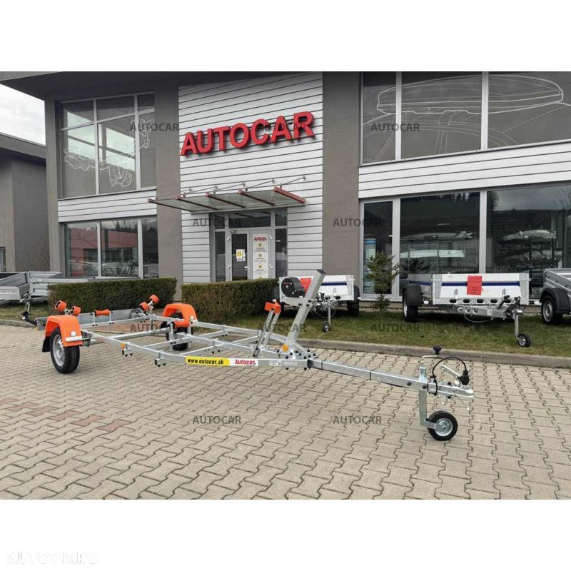 Autocar Remorca uniaxiala fara frane pentru barci P750-5,2 Lux - 2