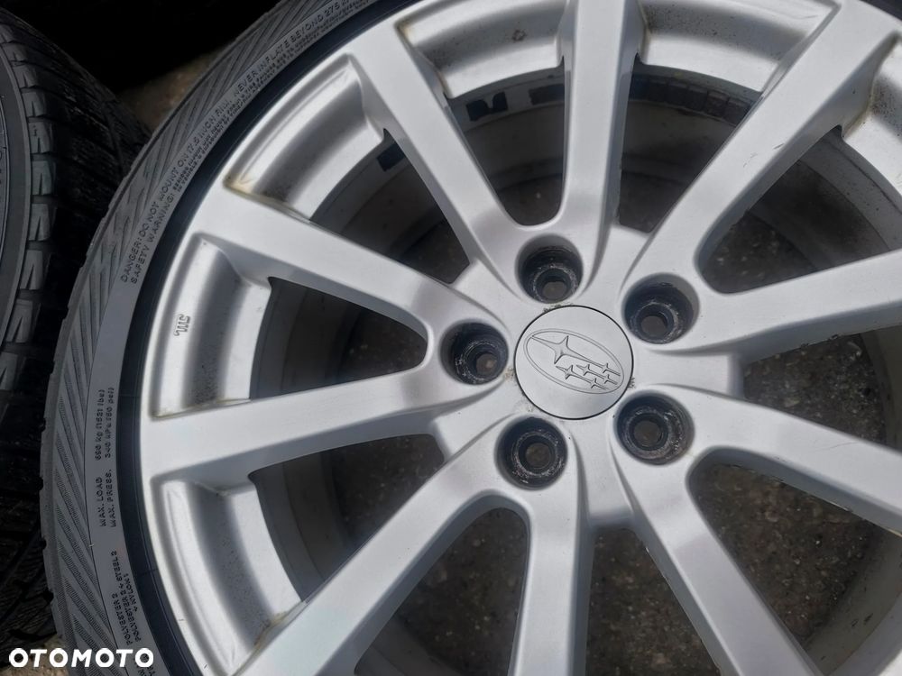 5x100 Alufelgi Felgi Aluminiowe 17 Koła Zimowe Zima SUBARU BRZ BAJA LEGACY OUTBACK CROSSTREK FORESTER IMPREZA 6mm Legnica ALU-RAD 215/50 ROVER TOYOTA MG - 10