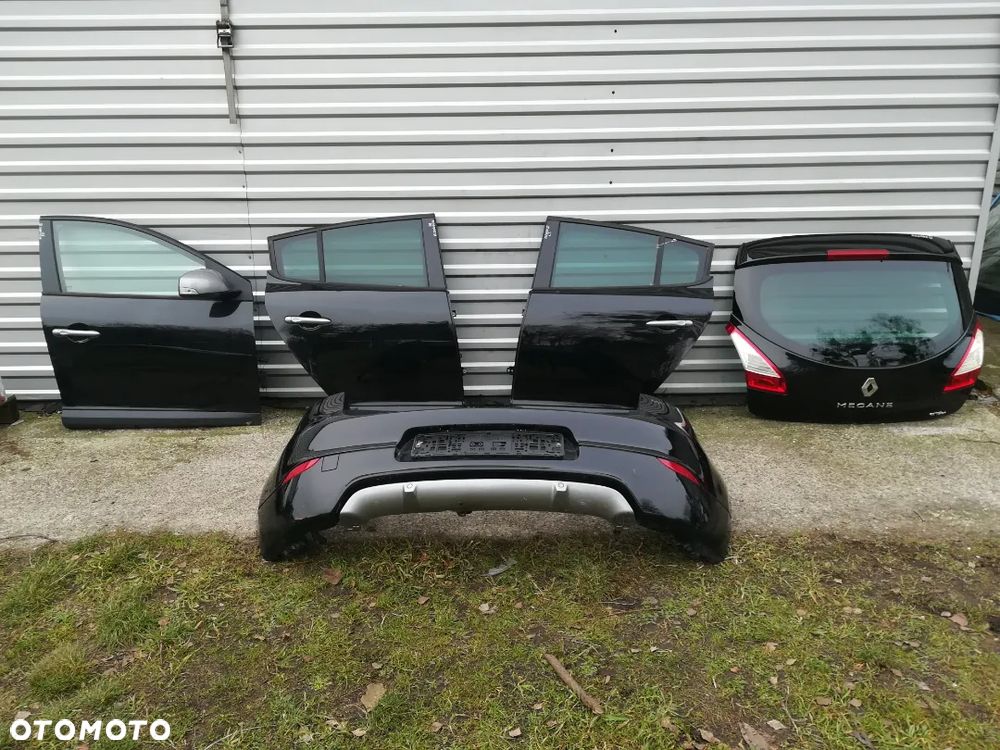 DRZWI PRZEDNIE PRAWE, TYLNE LEWE PRAWE, ZDERZAK TYŁ, KLAPA BAGAŻNIKA RENAULT MEGANE III GT 5DRZWI HB - 1