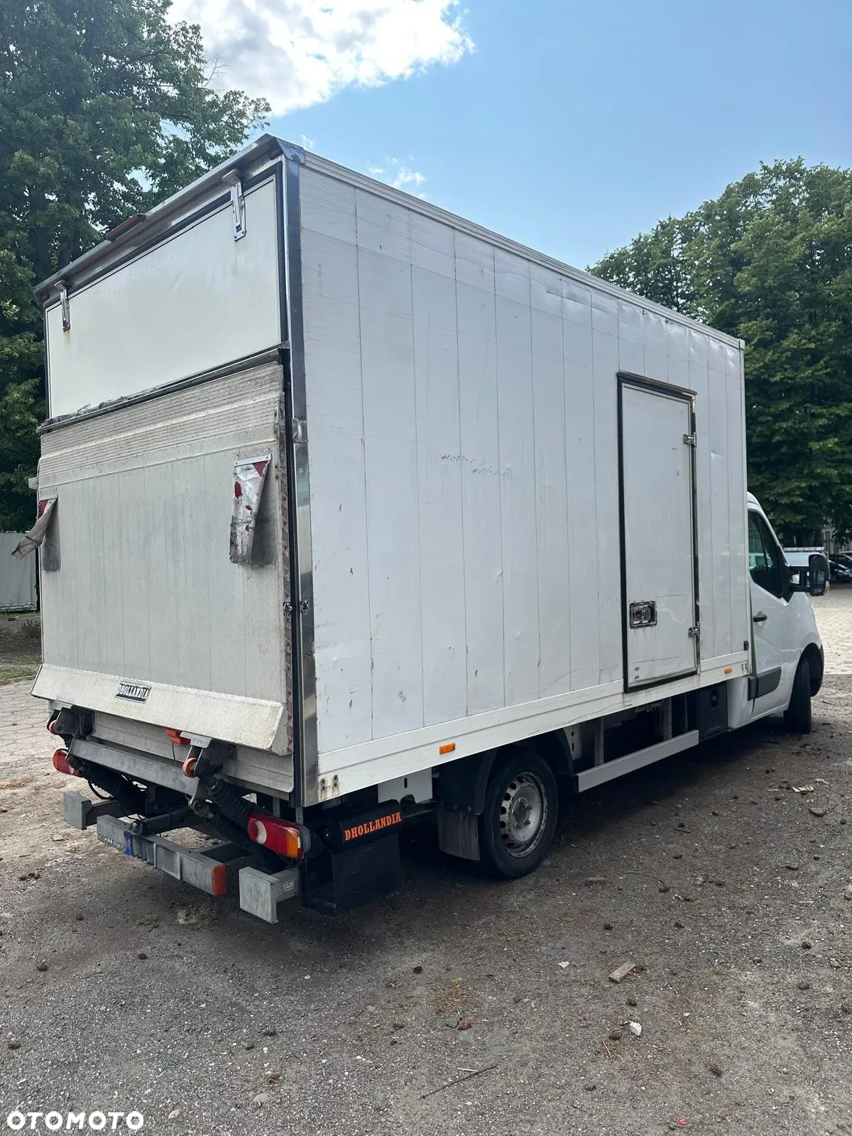 Opel Movano Kontener z Windą DHOLLANDIA do 3.5T - 4