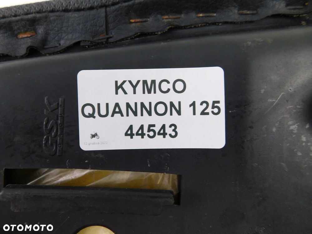 KYMCO QUANNON 125 SIEDZENIE KANAPA PASAŻERA - 7