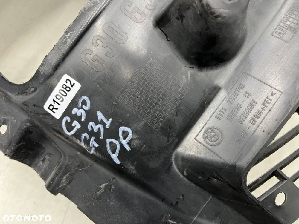 Nadkole BMW 5 G30 G31 17-24r. PRAWE przednie ORYGINAL część przednia prawy przód 7340786 - 8
