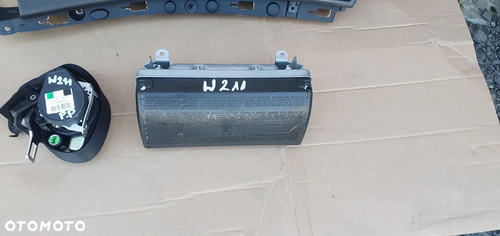 Konsola AIRBAG pasy poduszki sensor Mercedes E-Klasa W211 - 4