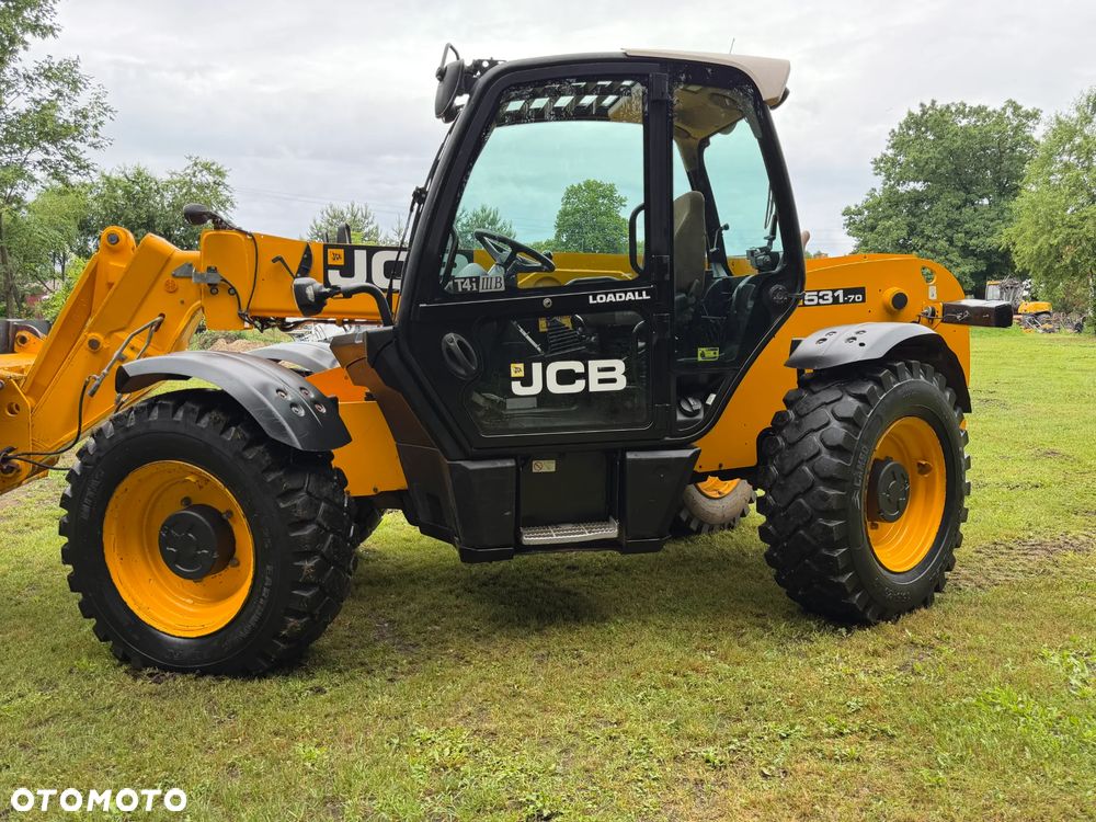 JCB 531-70 Turbo Powershift Ładowarka teleskopowa Widły łyżka - 25