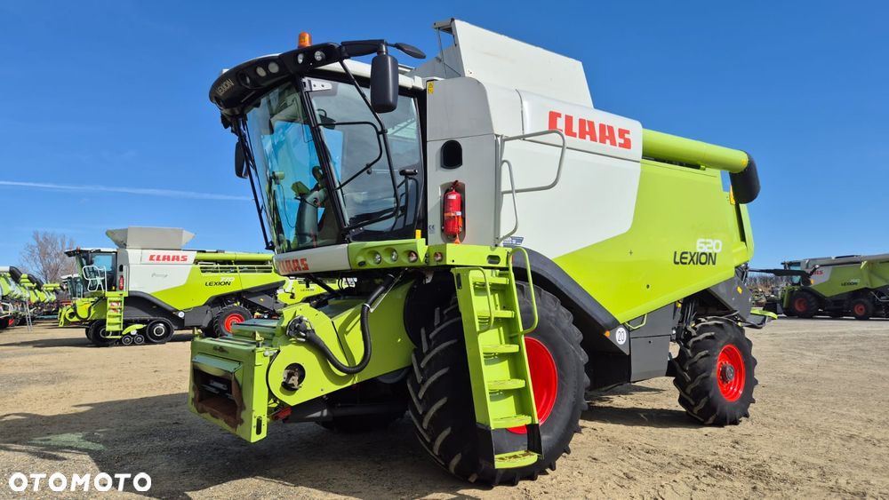 Claas Lexion 620 z hederem - 1