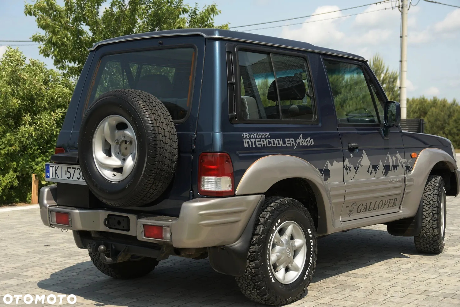 Hyundai Galloper SWB5 2.5 D intrcooler - 5
