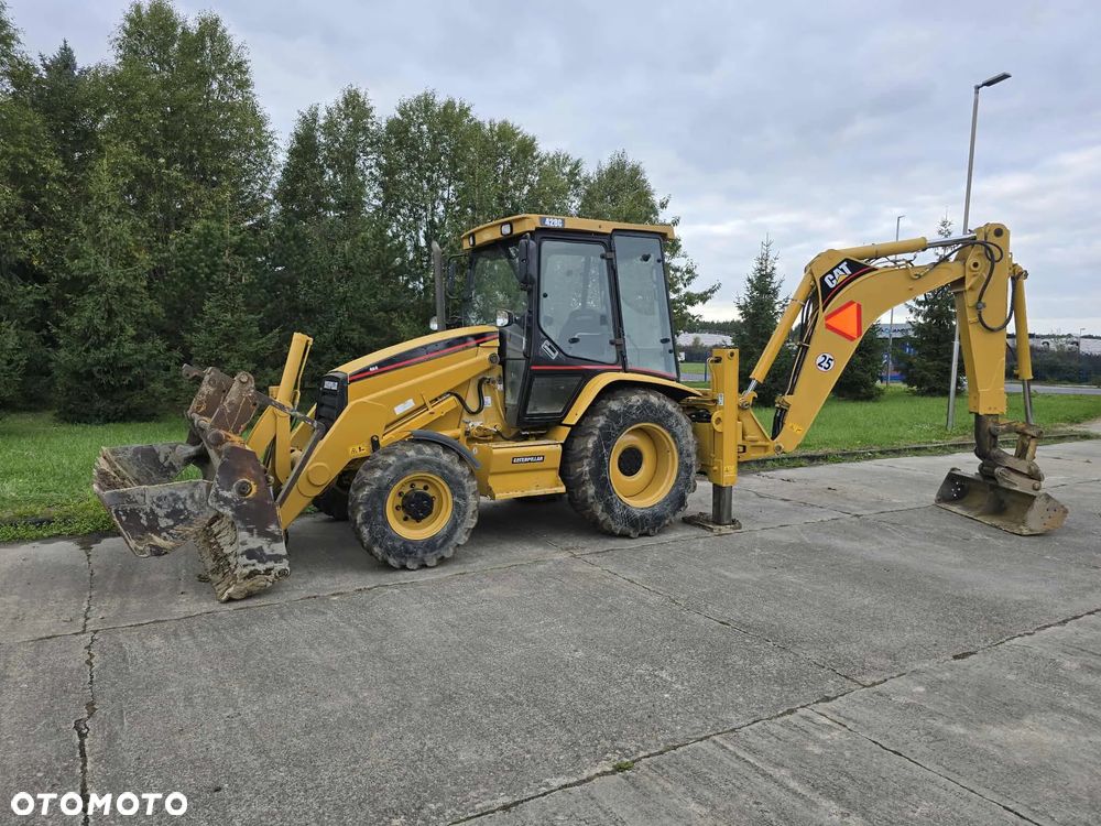 Caterpillar 428C 4x4 95KM SALON PL KROKODYL TELESKOP - 1