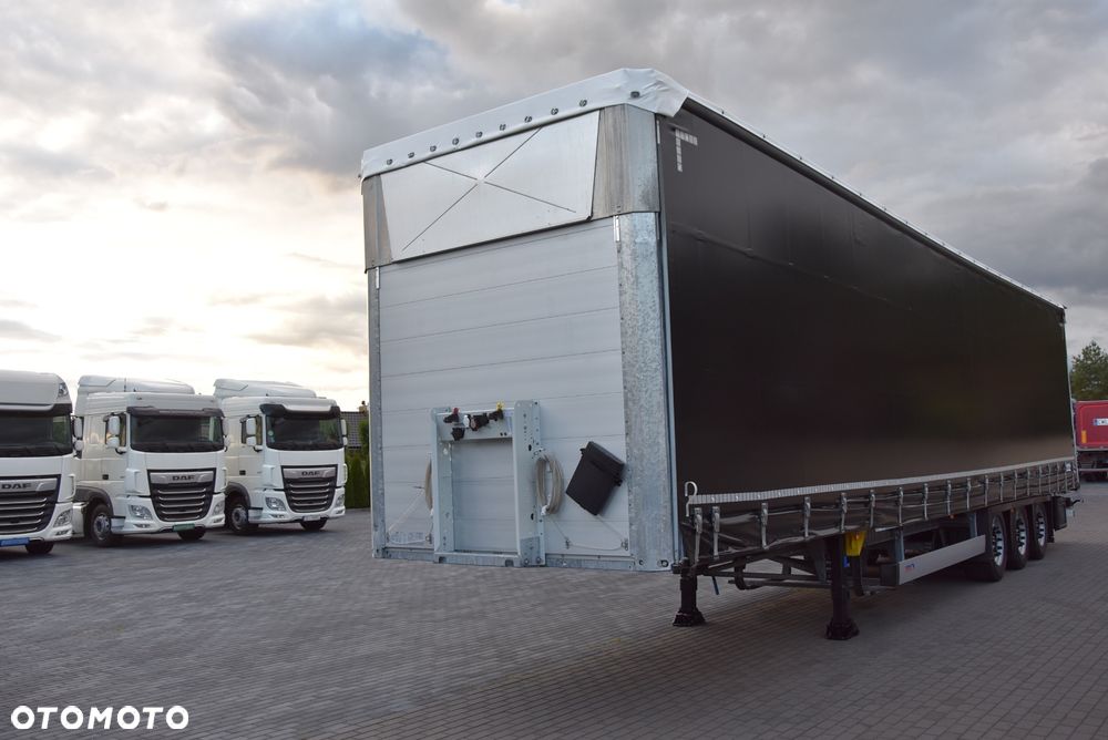 Schmitz Cargobull VARIOS / FIRANA / OŚ PODNOSZONA  / STAN JAK FABRYCZNIE NOWY ! ! ! - 1