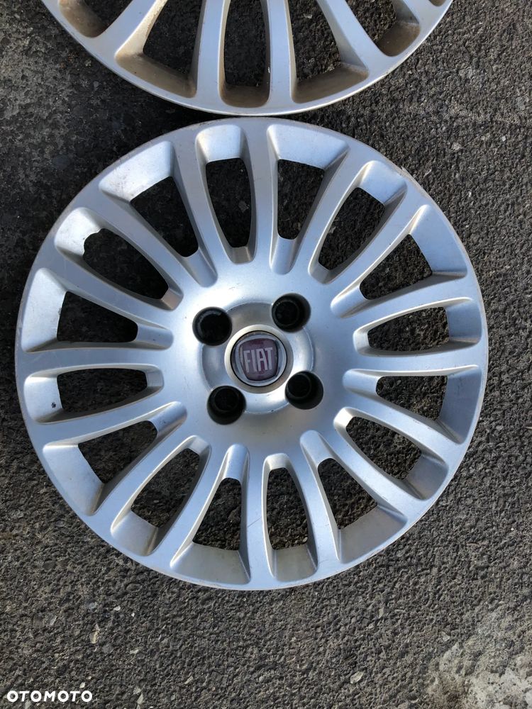 Kołpaki Oryginalne R15 Fiat 735481016 Komplet - Gwarancja Wysyłka - 6