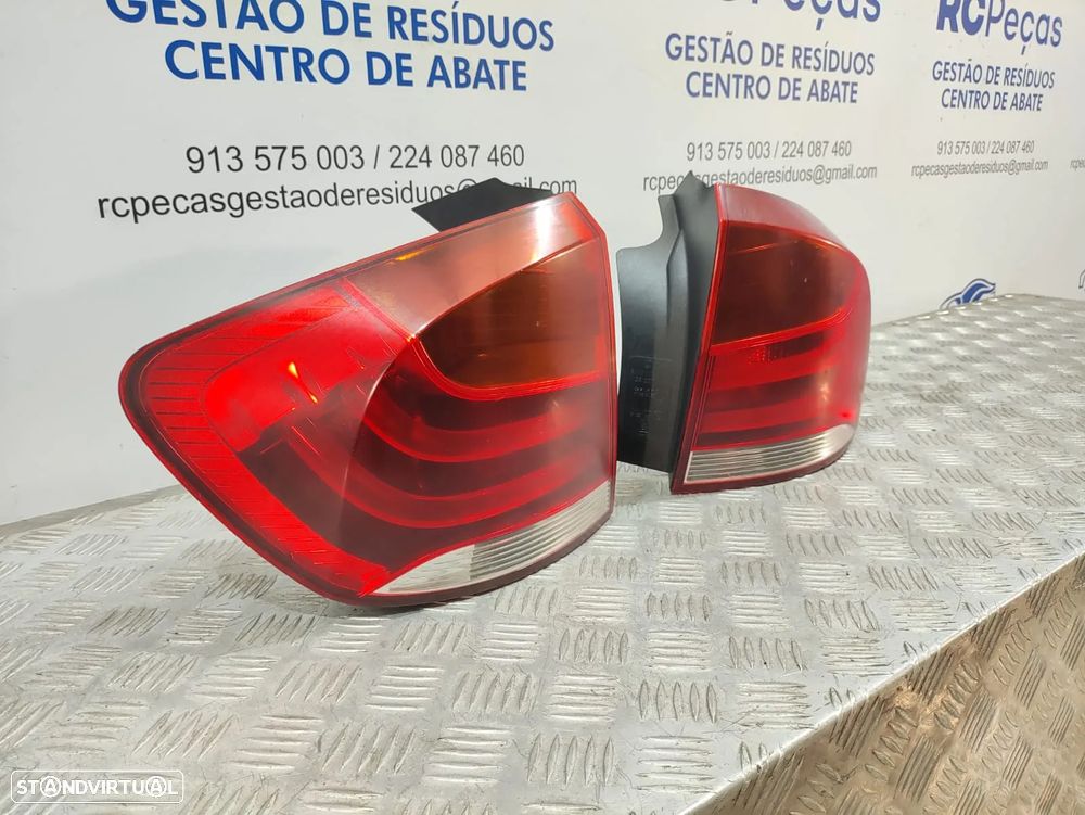 Farolim Farolins Traseiros Trás Originais Esquerdo Direito BMW X1 E84 LCI 2012 a 2015 - 3