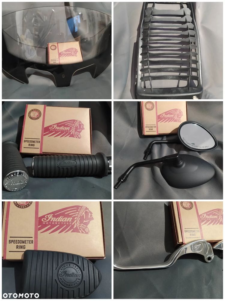 INDIAN PODNÓŻEK PODEST SET GUMA POMPA HAMULCOWA MOCOWANIE PRAWY 850 zł - 14