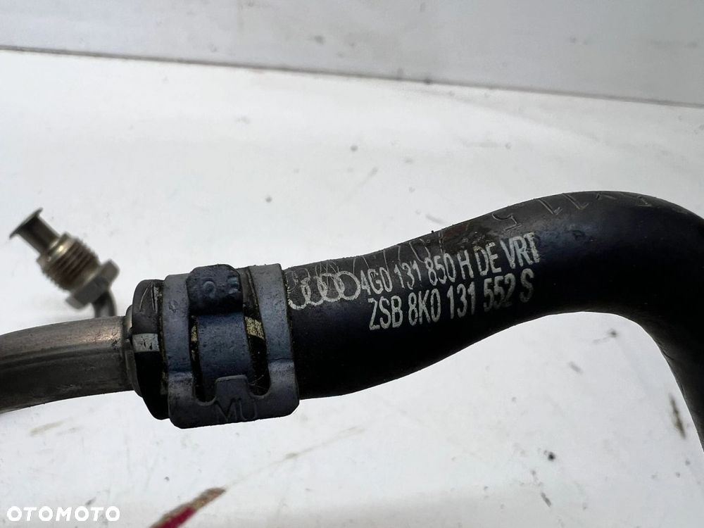 PRZEWÓD FILTRA CZĄSTEK STAŁYCH AUDI A4 A5 Q5 A6 C7 4G0131850H - 5