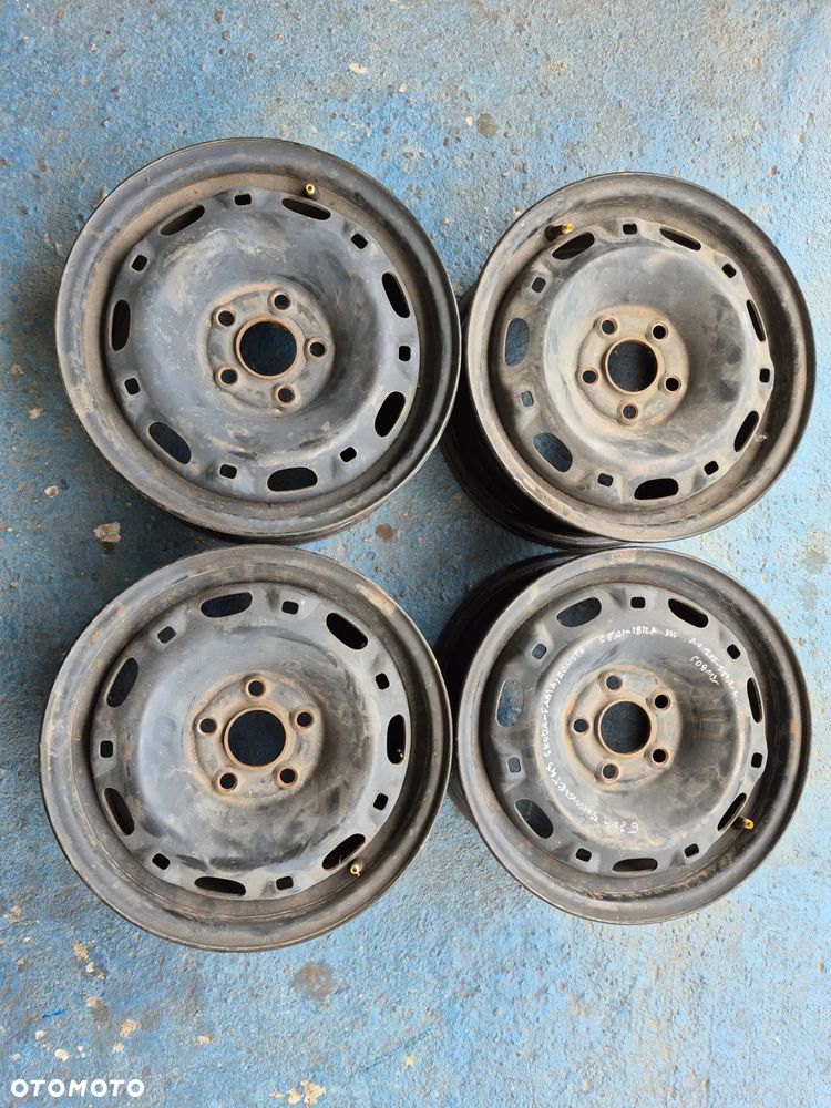 VW Polo Fabia Felgi Stalowe 14 5x100 - 1