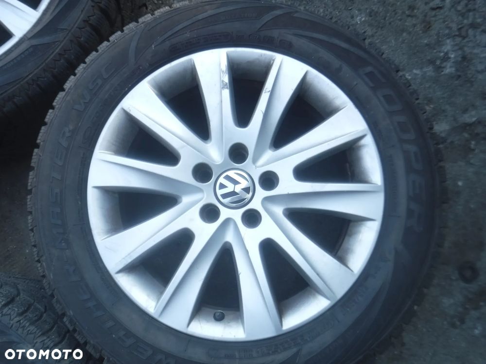 VW Tiguan Audi Q3 alufelgi   opony 235/55/17 17 5X112 ET43 7J  5N0601025M zima - 2
