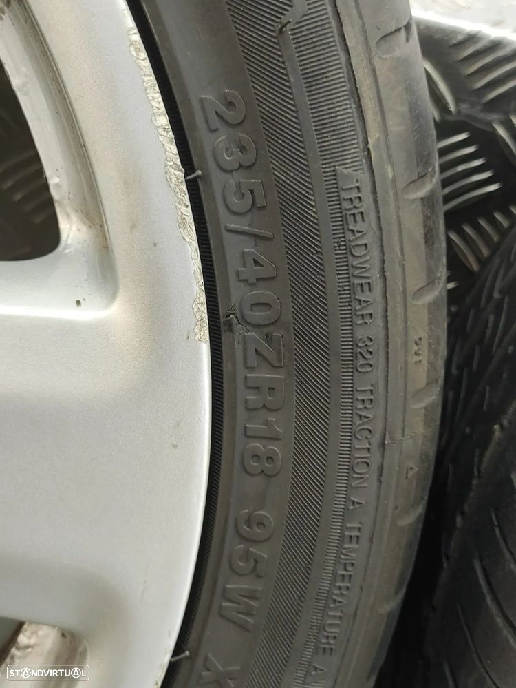 Conjunto Jantes Ronal 18 Originais Audi A4 B8 S-Line S Line 8J ET43 5x112 - 14