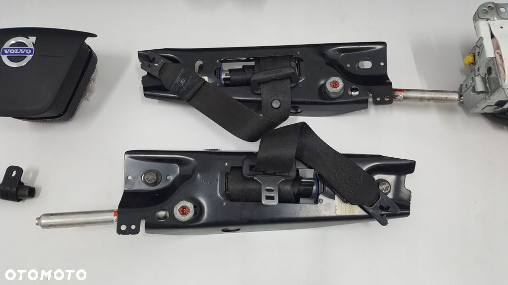 VOLVO XC60 DESKA ROZDZIELCZA KONSOLA KOKPIT PULPIT PODUSZKI AIRBAG AIR BAG NAPINACZE KIT SET - 6