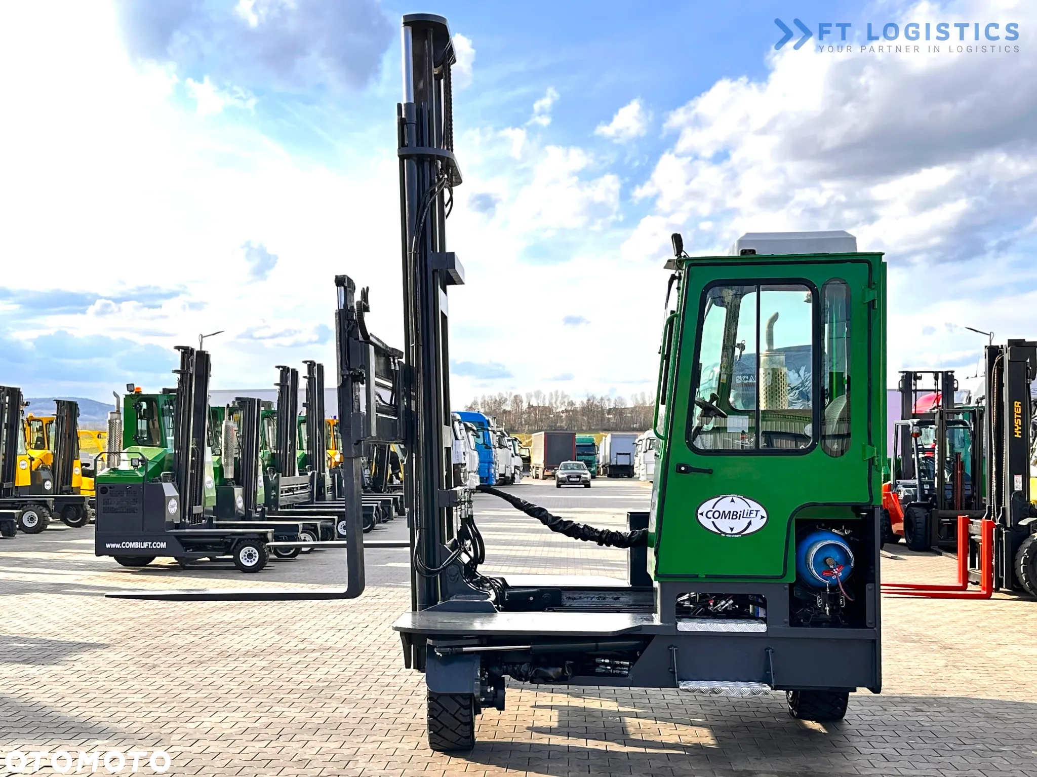 Combilift C5000XL / LPG / KLIMATYZACJA / SZEROKI POZYCJONER / DUPLEX / REGULOWANE WIDŁY / NOWE OPONY / STAN IDEALNY! - 21