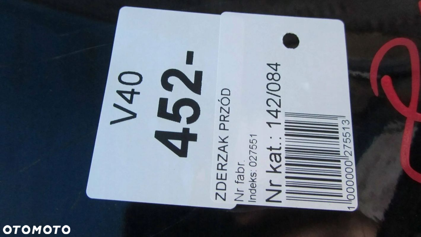 VOLVO V40 II ZDERZAK PRZÓD 452- 12-17 - 6