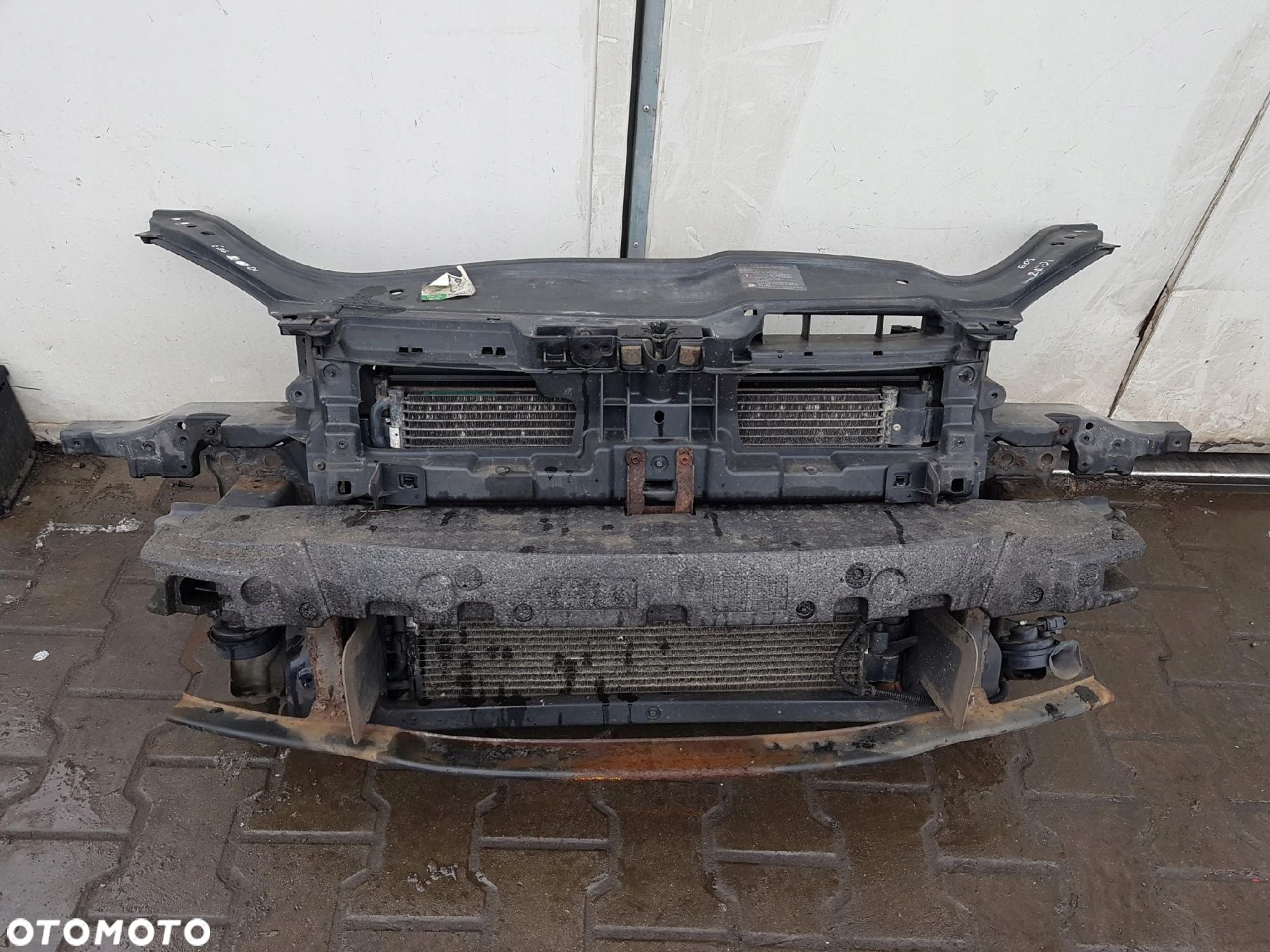 VW EOS 06-10r 2.0 TDI BMM PAS PRZEDNI CHŁODNICE WENTYLATORY - 1