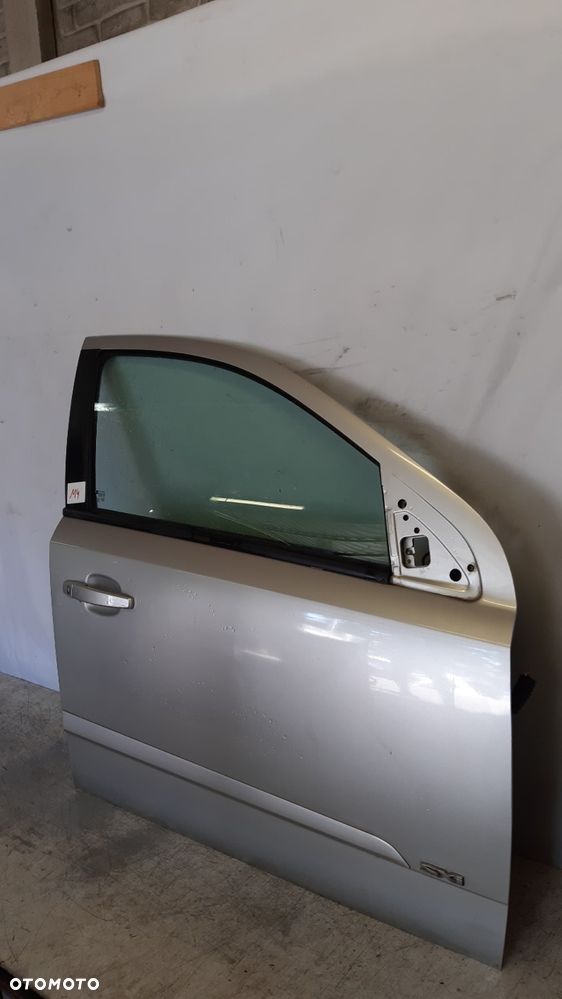 / DRZWI PRZÓD PRZEDNIE PRAWE DO OPEL ASTRA H 3 III 5 DRZWI 5D Z157 SREBRNY - 2