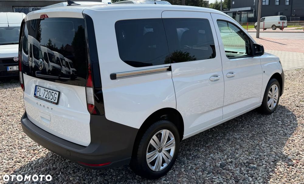 Volkswagen CADDY VAN KOMBI 5 Osobowy z homologacją cięż. N1, Mocny silnik 2.0TDI 102KM EURO-6 AQ Oszczędny i Dynamiczny Mikrobus VW, DMC-2.4t, Duża Ładowność 782kg, Homologacja na hak 1400kg, Bogate wyposażenie KOMFORT+ 100% Bezwypadkowy - 38