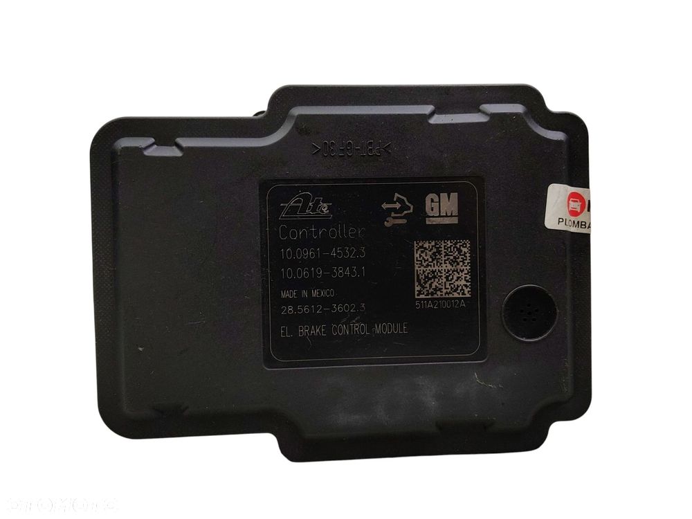 POMPA STEROWNIK ABS OPEL ASTRA J 13379599 10.0212-0754.4 10.0961-4532.3 - 3