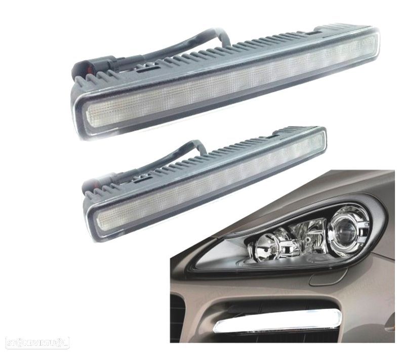 KIT DE FARÓIS LED PARA LUZ DIURNA DLR HOMOLOGÁVEIS - 1