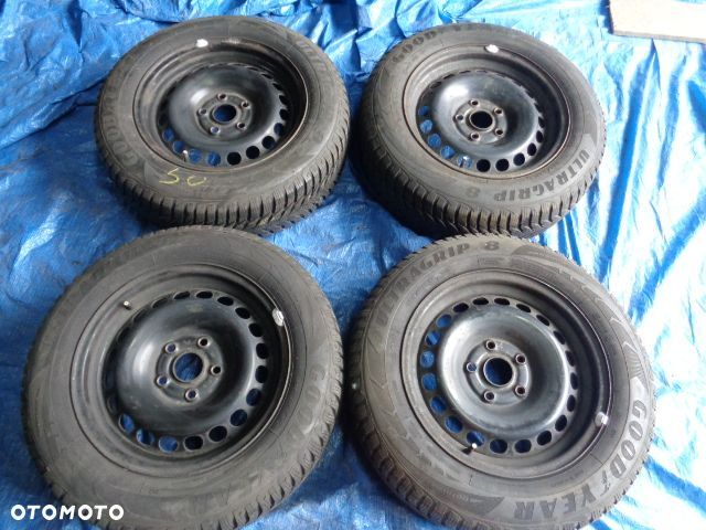 KOŁA VW AUDI 15" ZIMA GOODYEAR 195/65R15 ET33 - 1