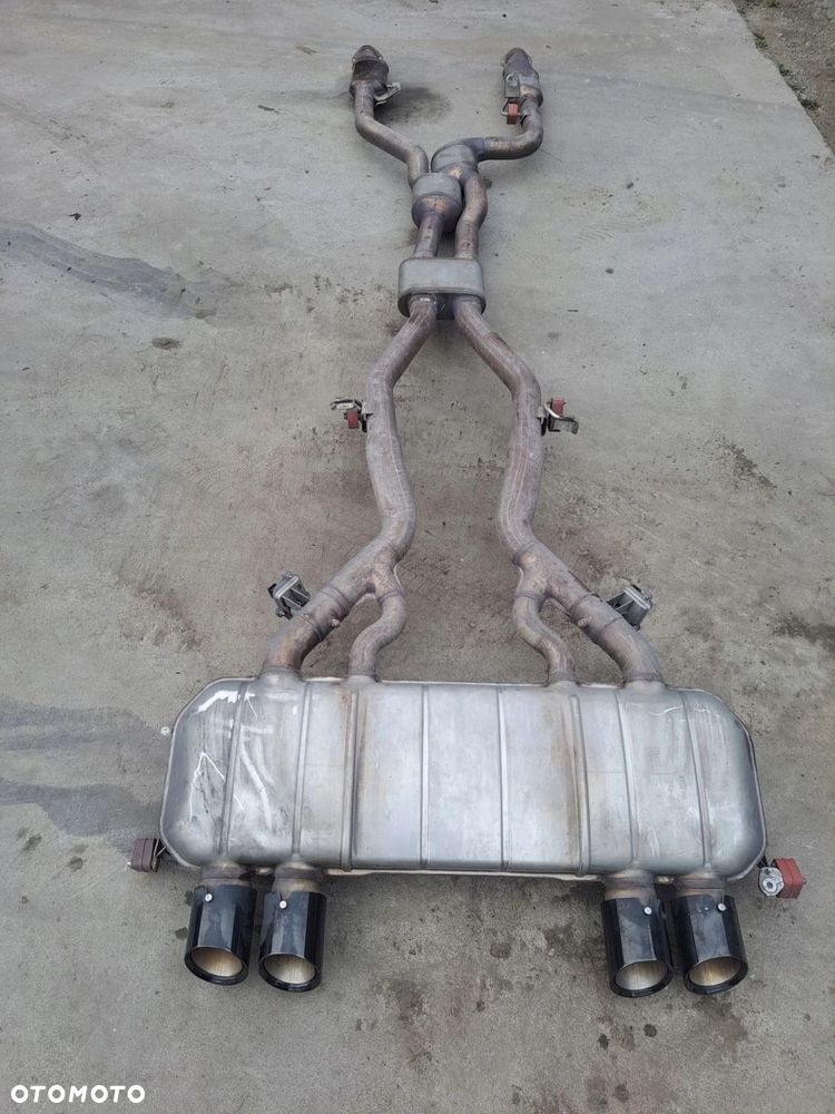 TŁUMIK WYDECH KOMPLETNY KATALIZATORY BMW M4 G82 G83 - 1