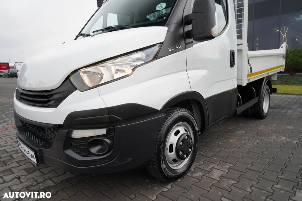 Iveco DAILY 35-140 / BASCULATOR SPATE / DUBLU / MANUAL / IMPORTAT - 15