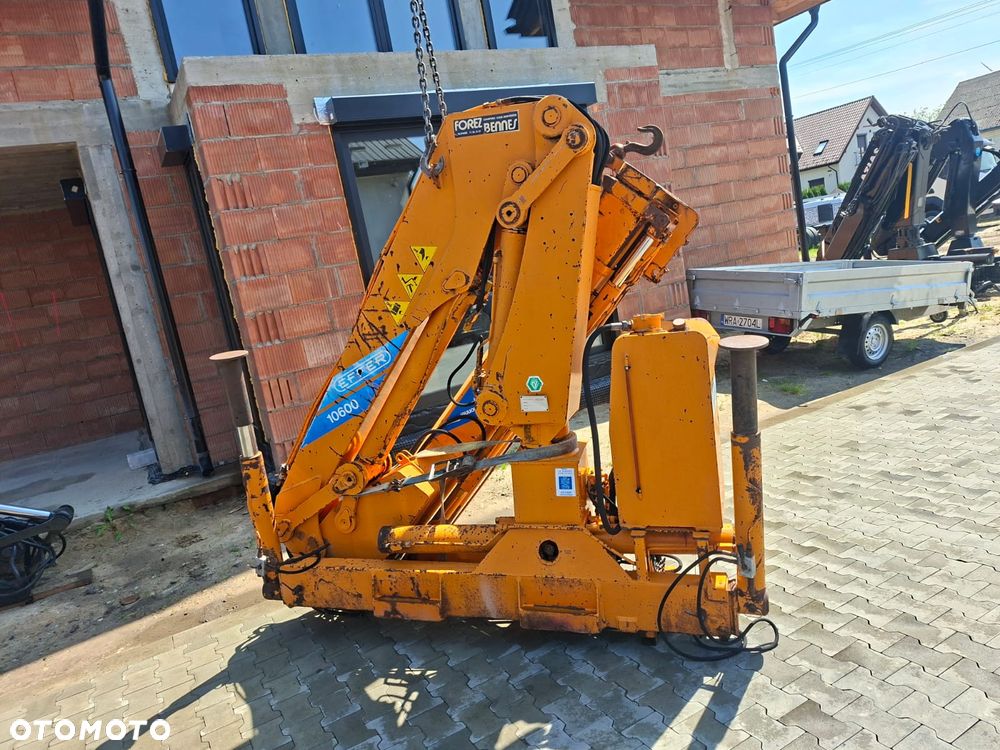 Hds Effer 10600 2 wysuwy w oryginale dźwig żuraw - 1