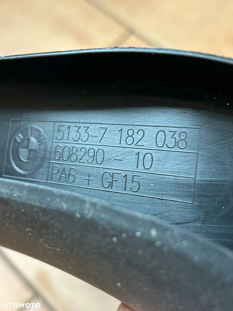 OSŁONA RAMY SZYBY DRZWI TYLNYCH PRAWYCH BMW 5 F10 7182038 - 3