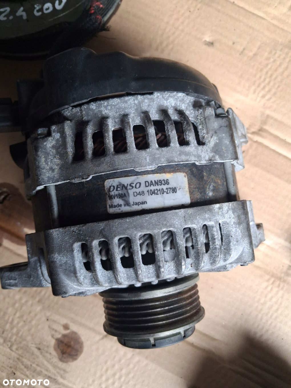 Alternator Alfa Romeo 159 Brera Fiat Croma 2.4 JTDM 104210-2780 - 3