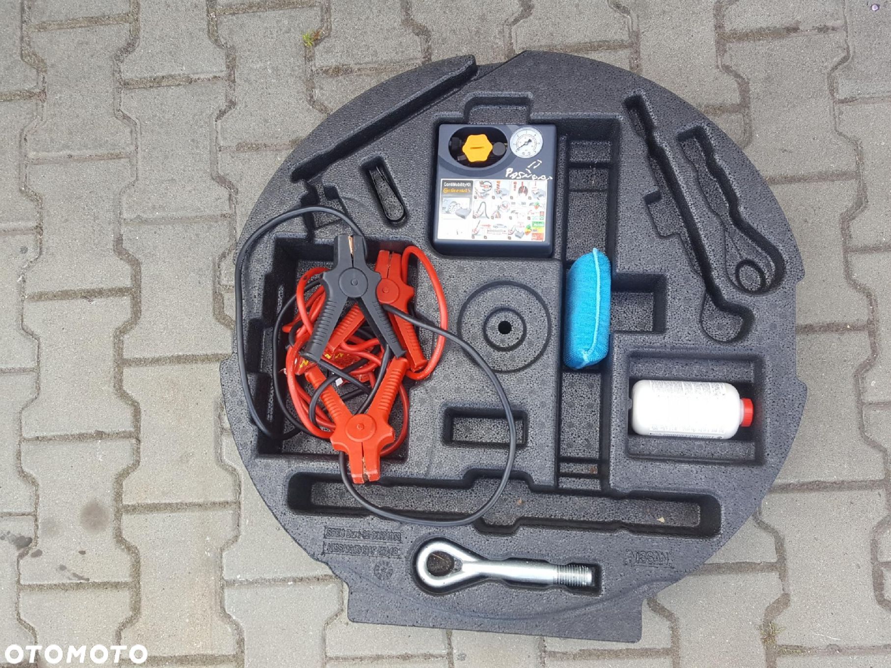 NISSAN QASHQAI 2 II 14-21r POMPKA KOMPRESOR KOŁA KLEJ WKŁAD UCHO HOLOWNICZE - 1