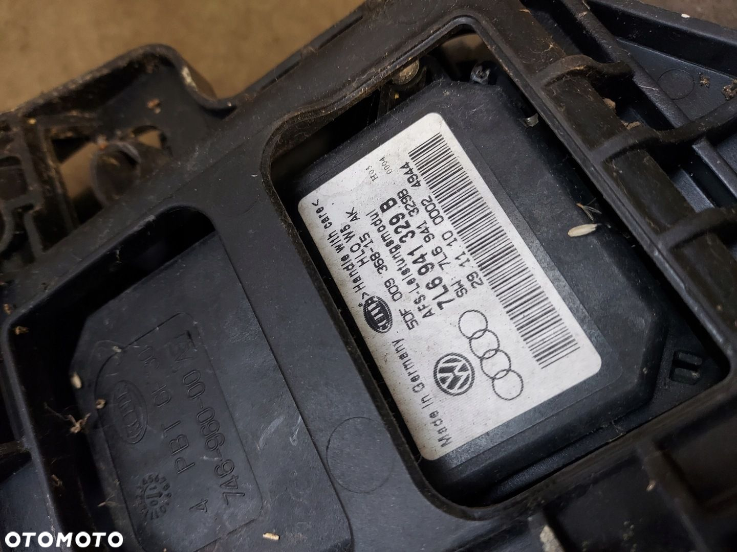 LAMPA PRZÓD PRAWA BI-XENON CZARNA VW GOLF 6 VI R20 08-12 5K1941752E - 10