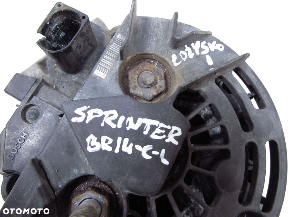 SPRINTER 906 LIFT VITO 651 13-18 ALTERNATOR BOSCH 180A BR14-C-L USZKODZONE LOZYSKO - 8