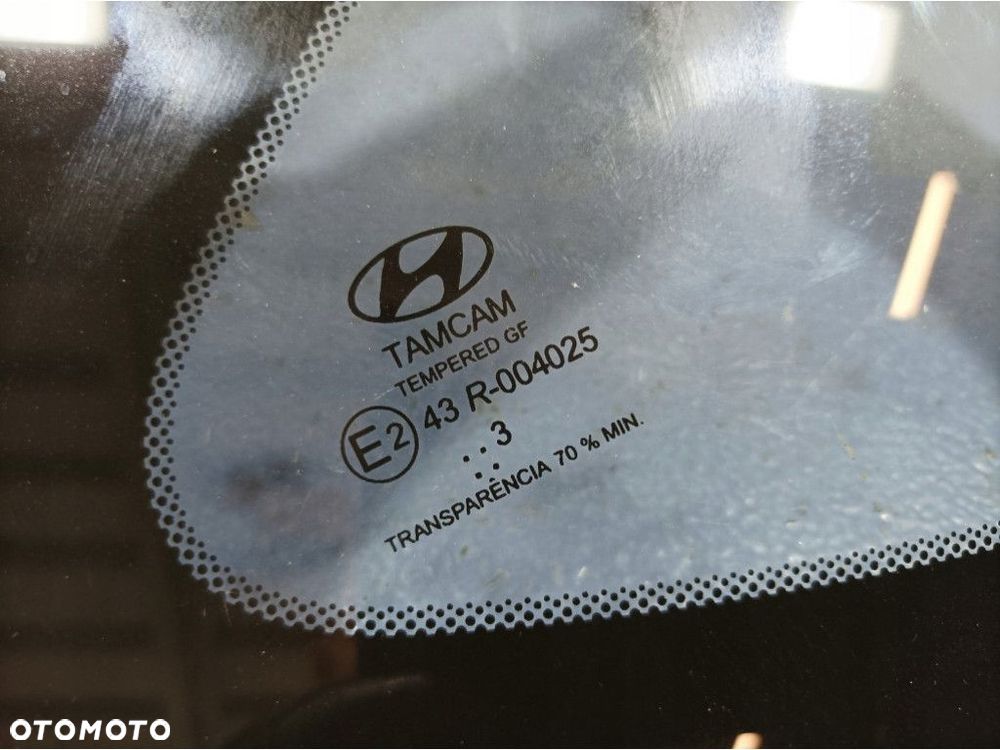 HYUNDAI I20 III 20- HB 5D SZYBA KAROSERYJNA PRAWY TYŁ 87820-Q0XX0 - 2