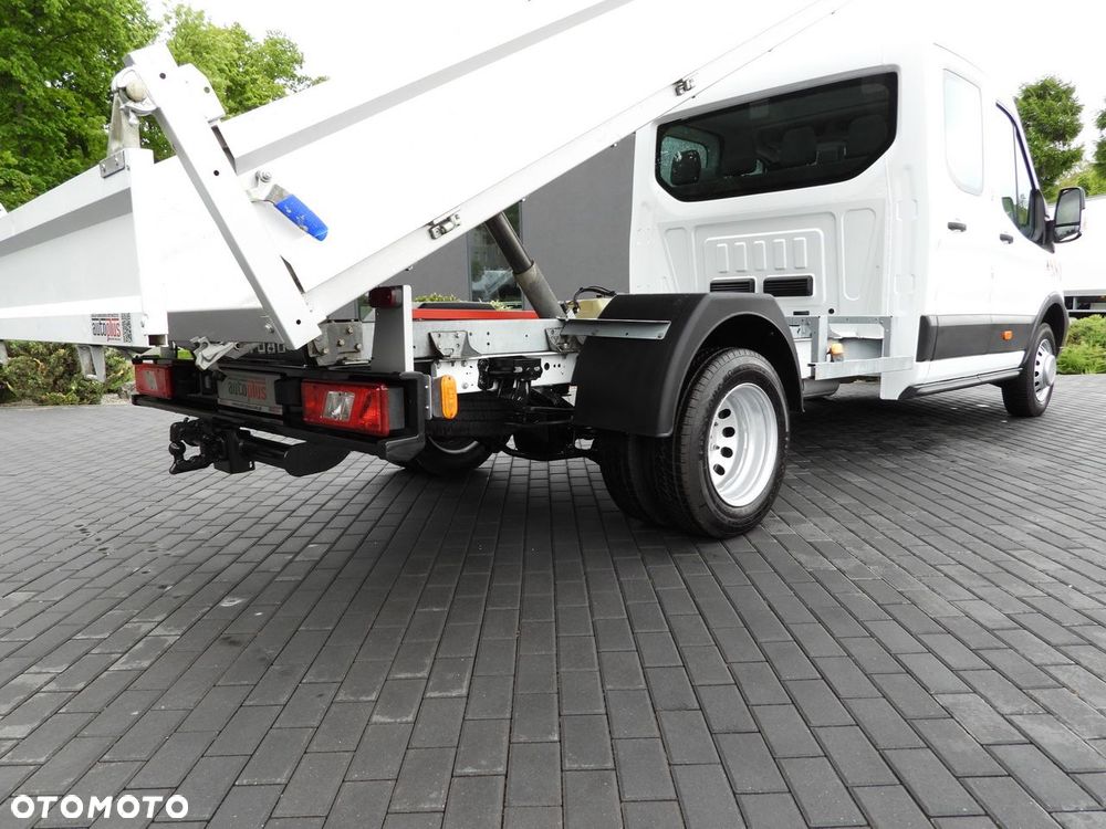 Ford TRANSIT WYWROTKA PODWÓJNA KABINA DOKA 6 MIEJSC TEMPOMAT KLIMATYZACJA BLIŹNIACZE KOŁA  170KM - 26