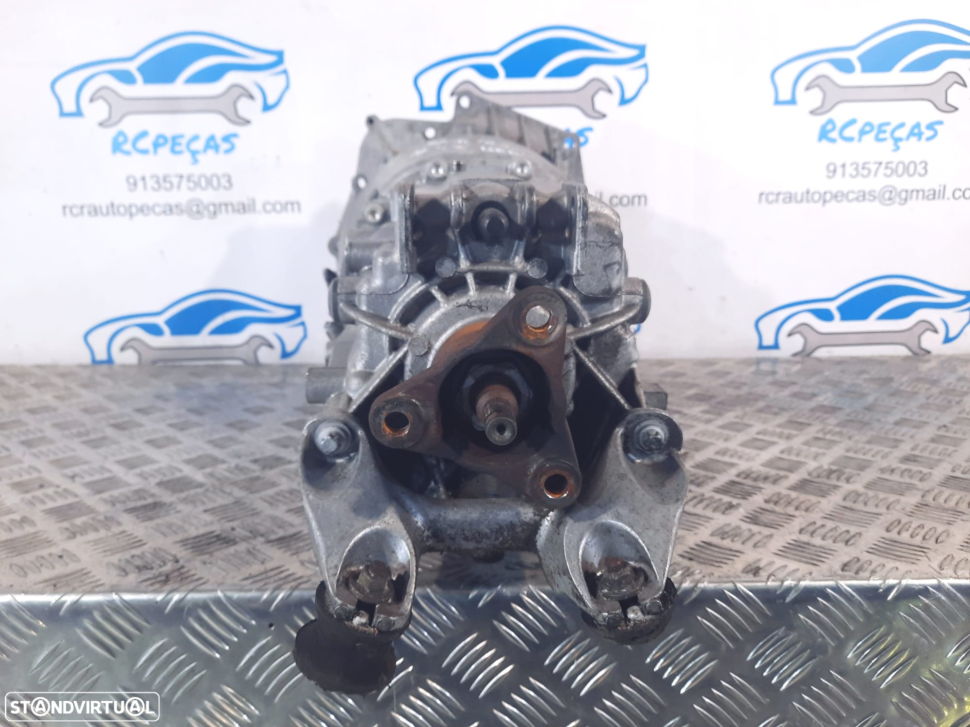 CAIXA 6 VELOCIDADES MANUAL ZF BMW SERIE 3 E90 320D 2.0D 16V 163CV M47D20 204D4 HED 23007525137 7525137 GS6-37DZ-HED GS637DZ E46 E91 TOURING SERIE 1 E87 SERIE 5 E60 SEDAN E61 TOURING - 4